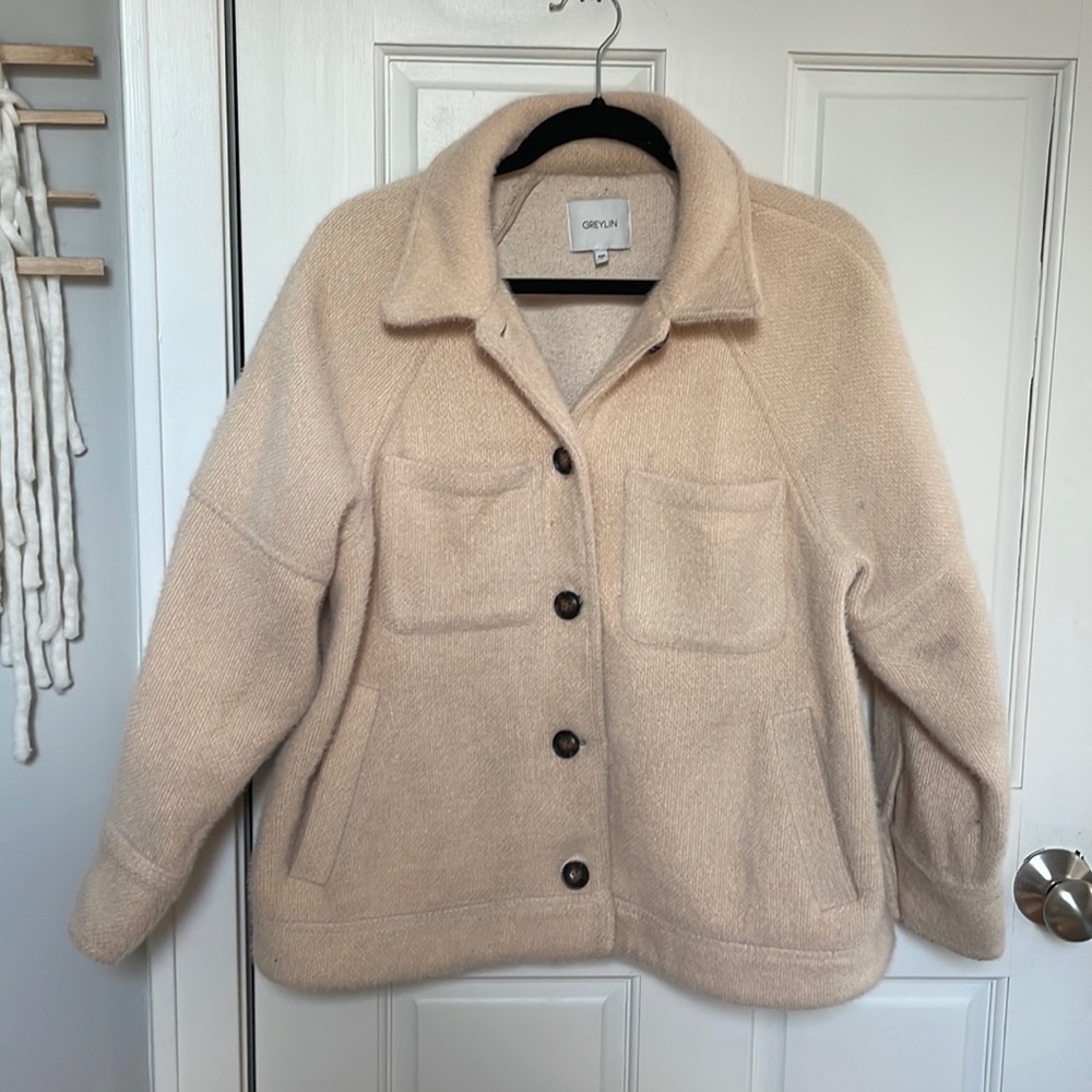 Anthropologie’s Charley Cozy Shirt Jacket